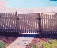 Wood Dog Ear Semi Privacy Fence