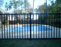 Exclusive Carolina Aluminum Fence Style