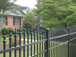  York SC Aluminum Fence