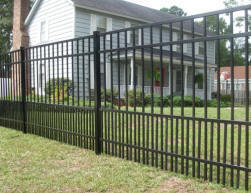  Knightdale NC Aluminum Fence